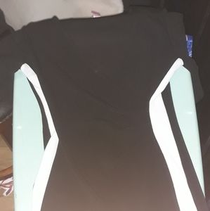 Black and white dress